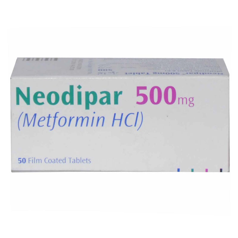 Neodipar Tab 500mg 5x10's — image 2 of 2