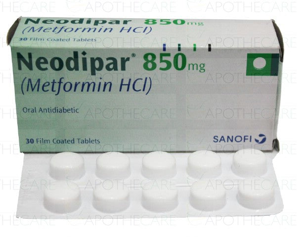 Neodipar Tab 850mg 3x10's — image 2 of 2