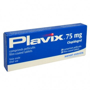 Plavix 75mg Tab 28's