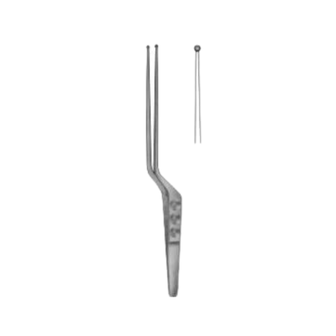 04-138 Yasargil-Sami Jaws Spoon-Shaped Forceps 7mm, 240mm