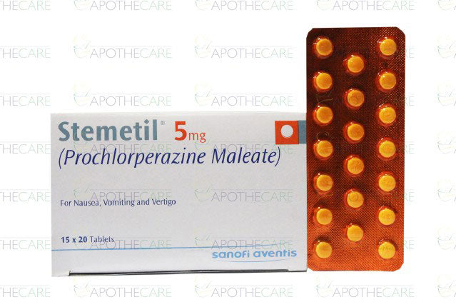 Stemetil Tab 5mg 15x20's