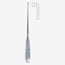 20-308 Simon Bone Curette - 10.0mm Tip, 240mm