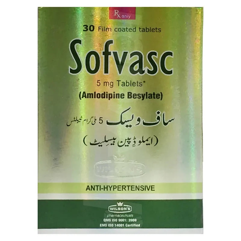 Sofvasc Tab 5mg 1x20's
