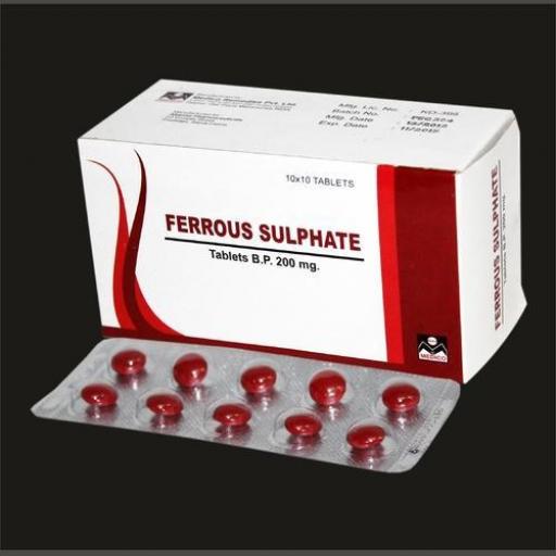 Ferrous Sulphate Tab 200mg 1000's