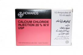 Calcium + Vitamin C Inj 500mg 1Ampx10ml