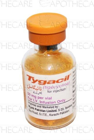 OTC Tygac 50mg Inj
