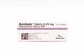Azolam Tab 0.25mg 3x10's