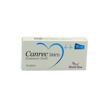 Canrec Tab 16mg 1x14's