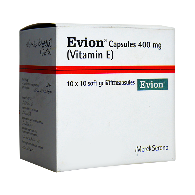 Evion 400mg cap 10x10's