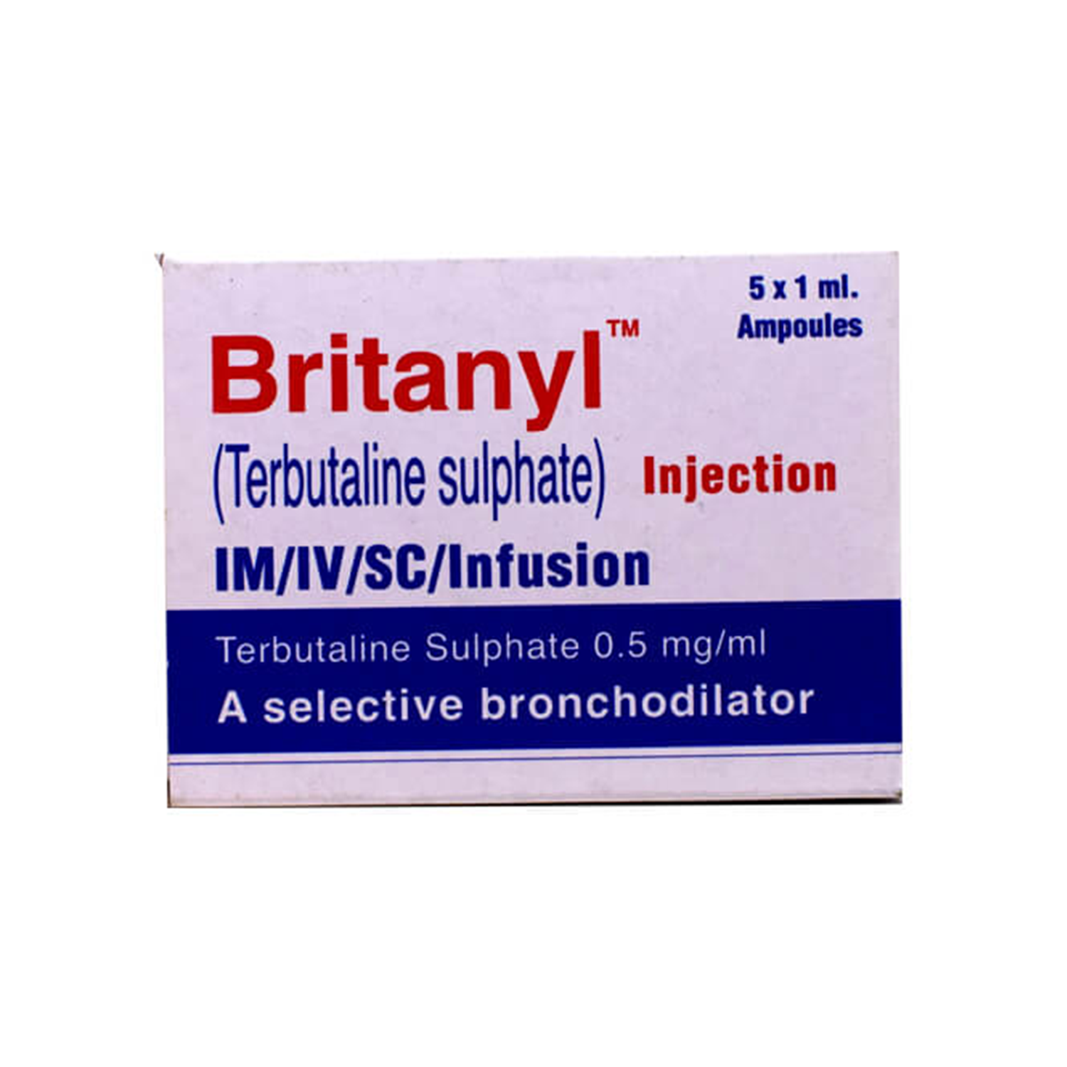 Britanyl Inj 0.5mg 5Ampx1ml