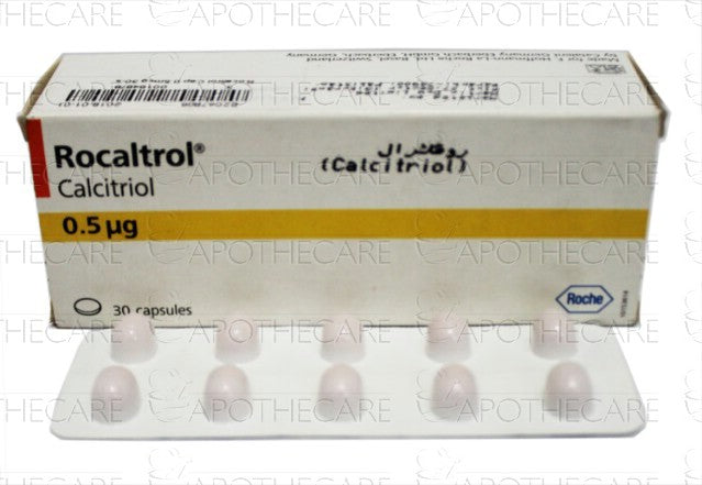 Rocaltrol Cap 0.5mcg 30's