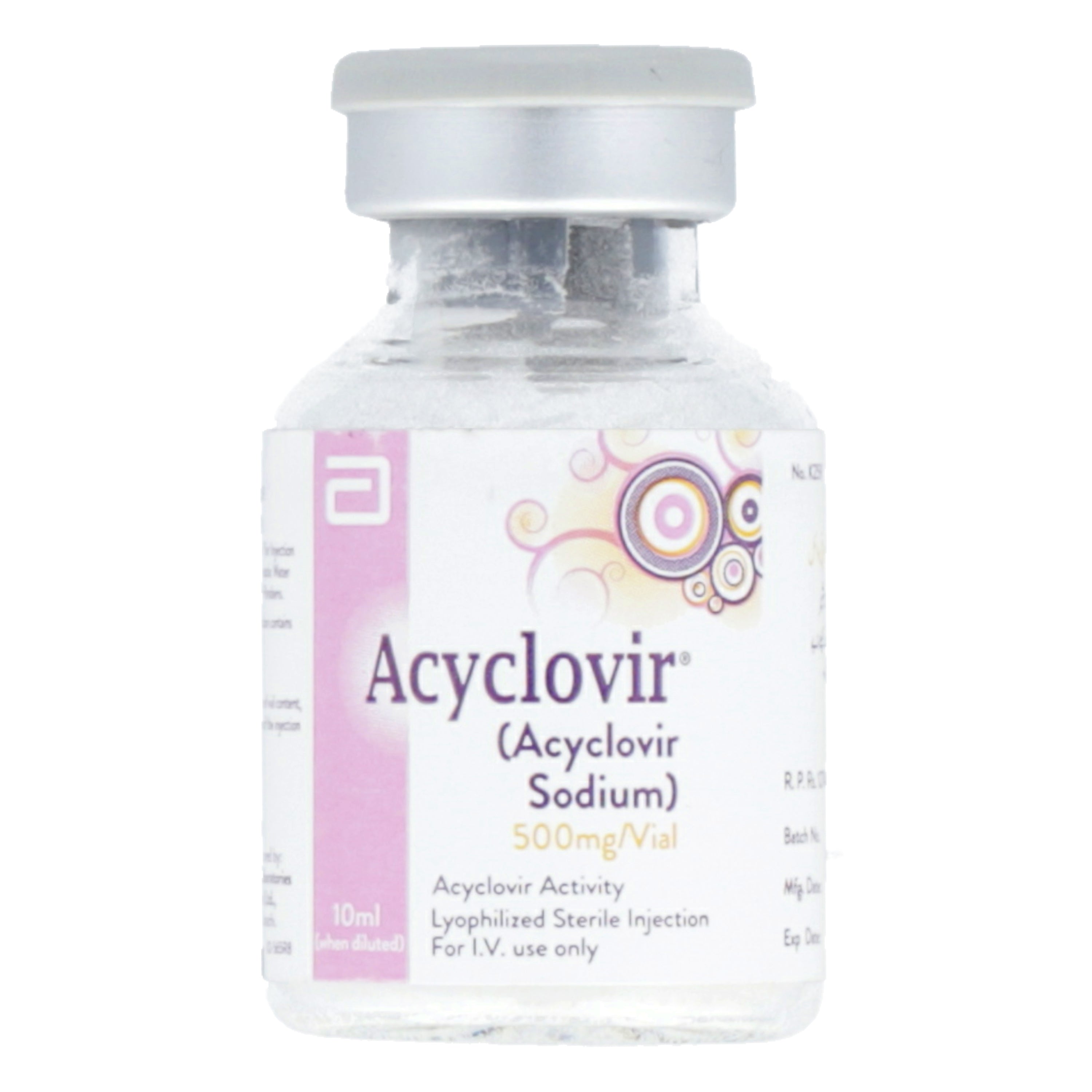 Acyclovir Inj 500mg 1Vialx10ml — image 5 of 6