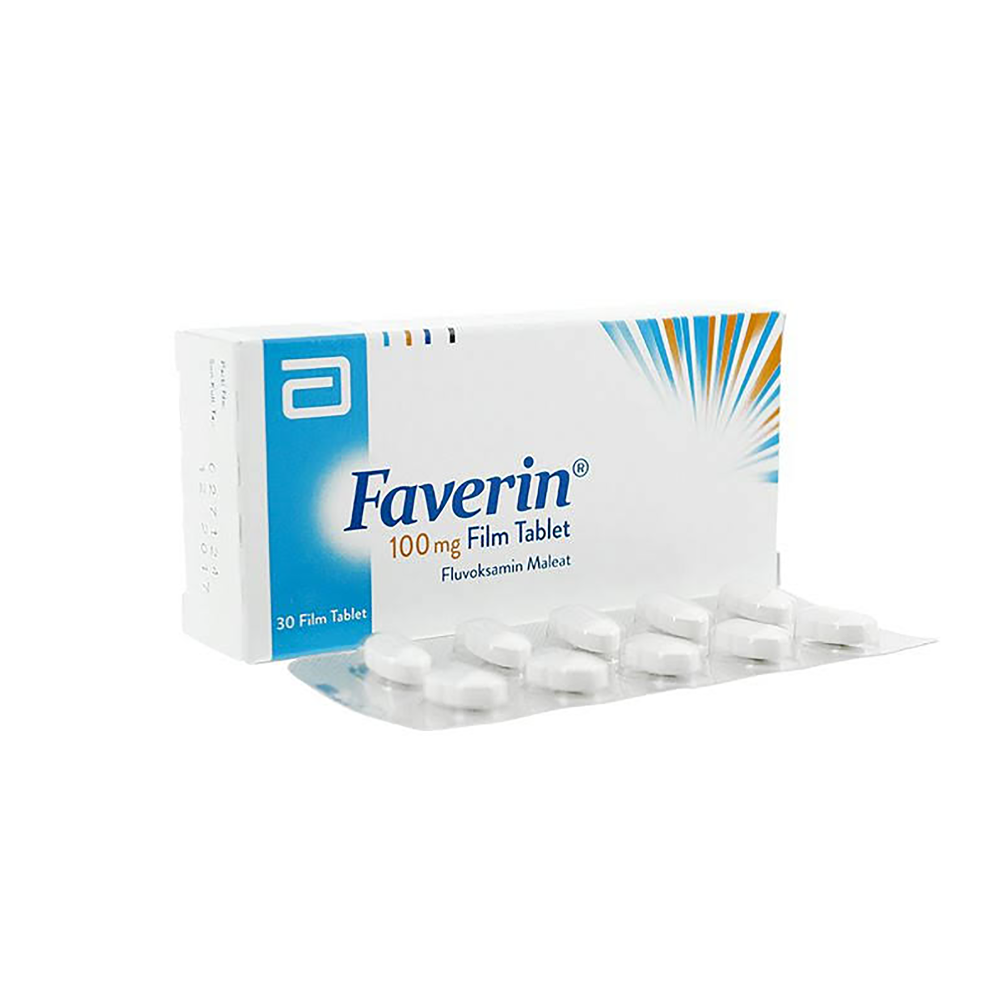 Faverin Tab 100mg 30's — image 2 of 2