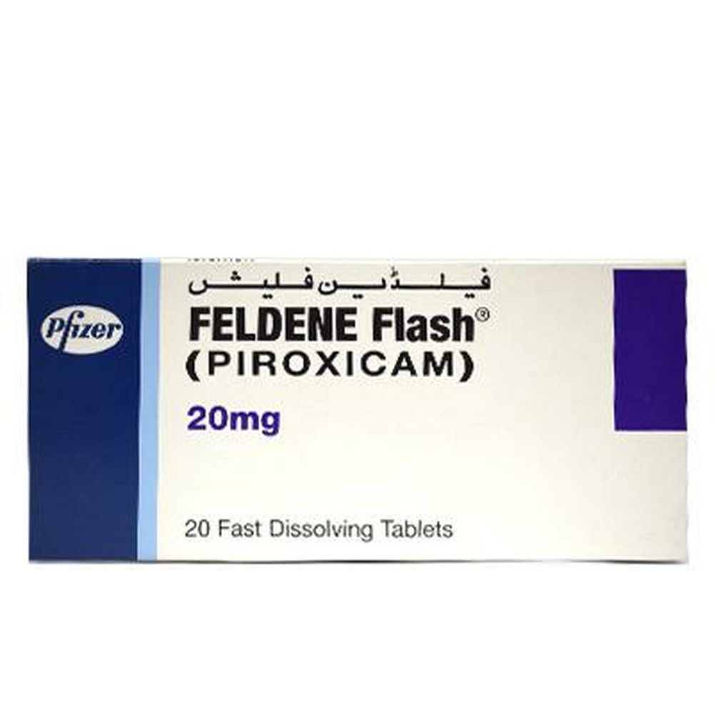 Feldene FDDF Tab 20mg 20's