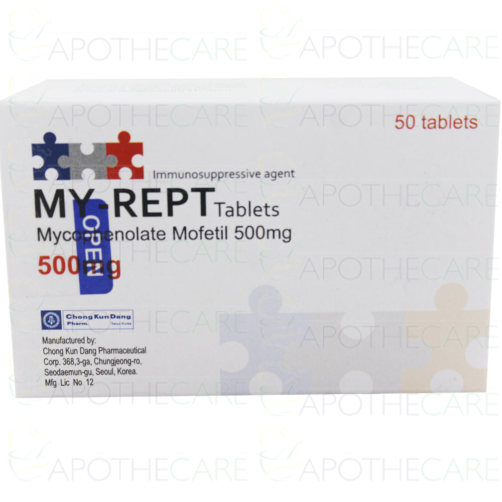 My-Rept Tab 500mg 50's