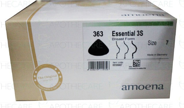 Amoena Tria Essential 3s Breast Form Size 7 (Bra Size 36) 1's