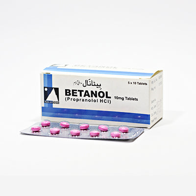 Betanol Tab 10mg 50's