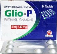 Glio-P Tab 4mg/30mg 14's — image 2 of 3