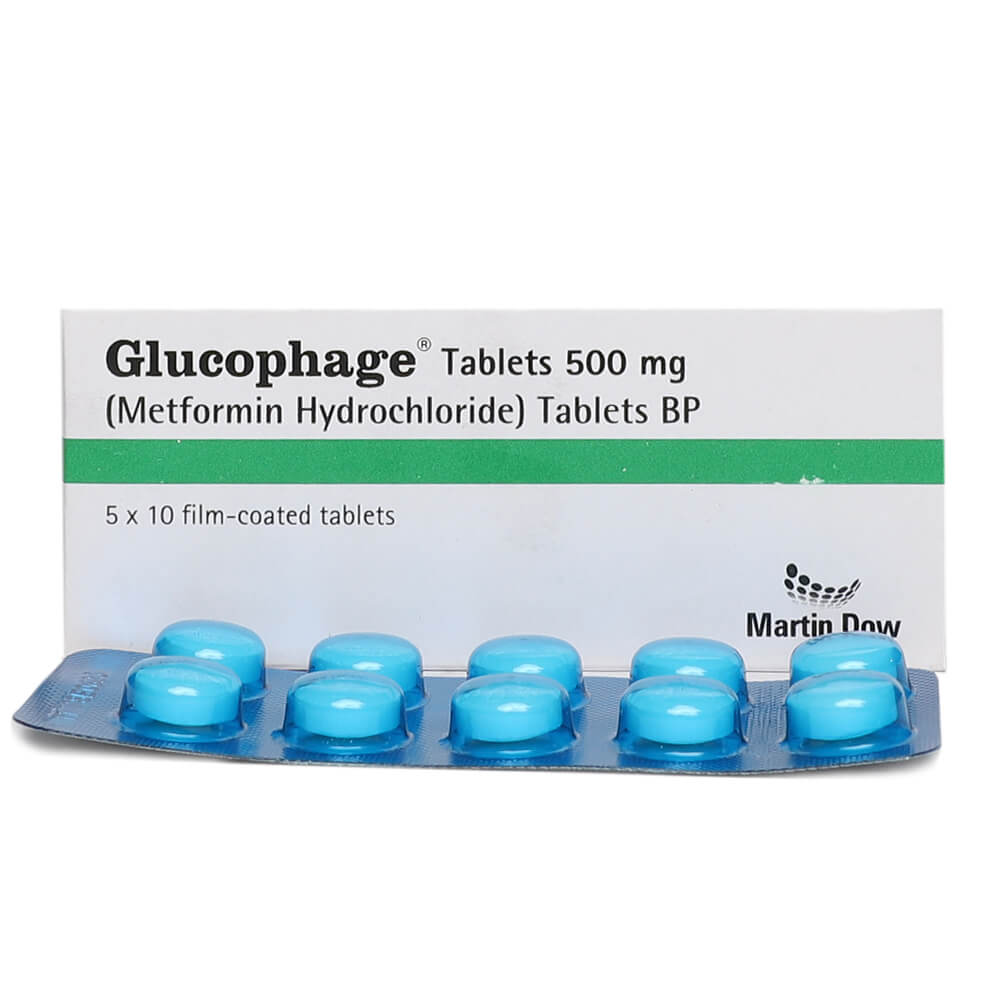 Glucophage Tab 500mg 10's — image 2 of 2