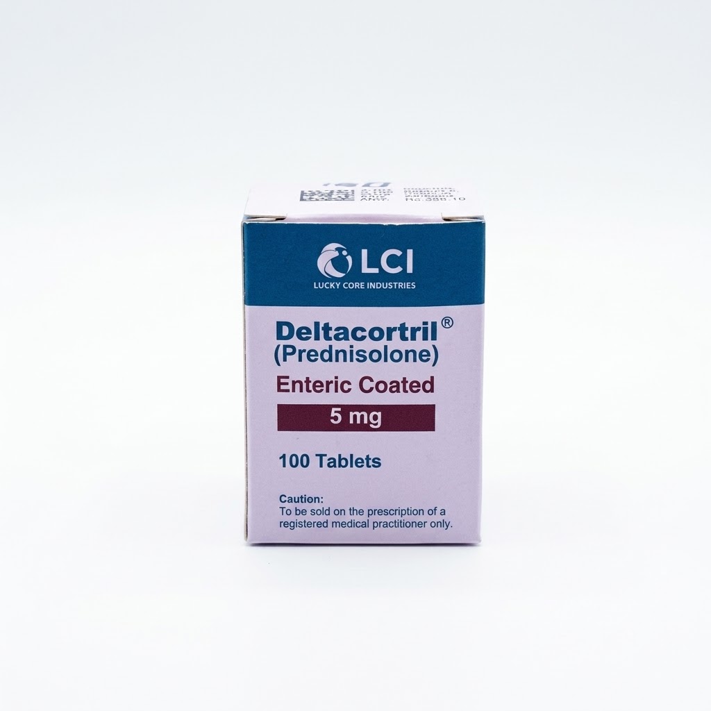 Deltacortril 5mg Tab 100's