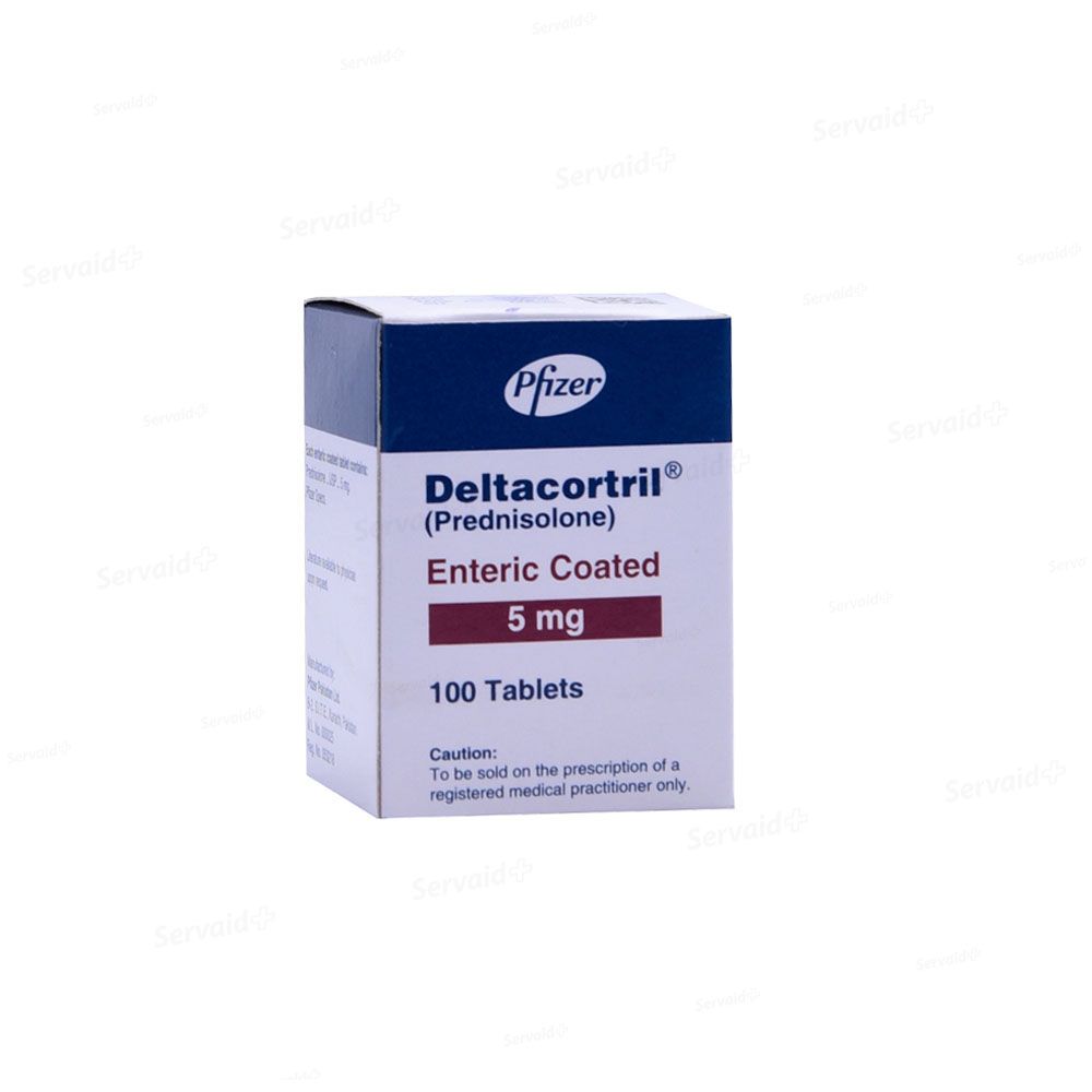 Deltacortril 5mg Tab 100's