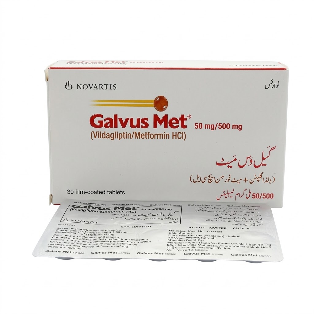 Galvus Met Tab 50/500mg 30's