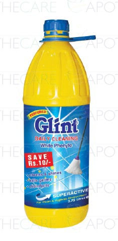 Glint White Phenyl (Diluted) Liq 2.75Ltr (Kiwi)