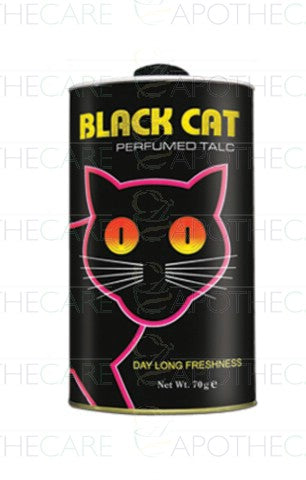 Black Cat Tin Talc Powder 70g (Kiwi)