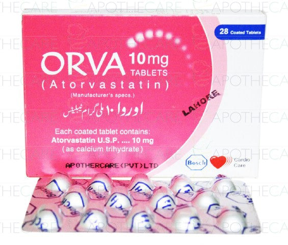 Orva Tab 10mg 2x14's