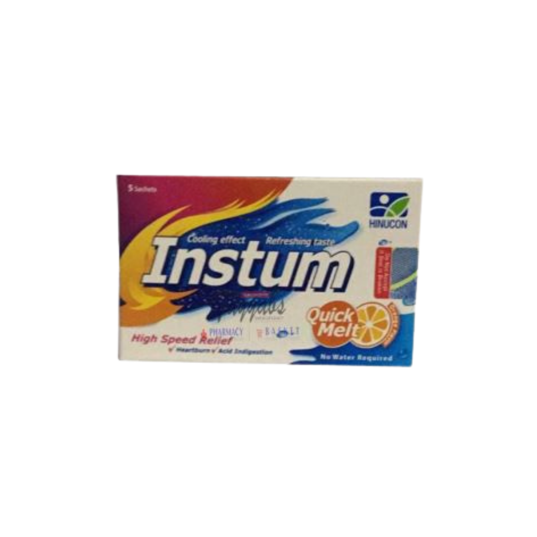 Instum Sachet Orange Flavor 5's
