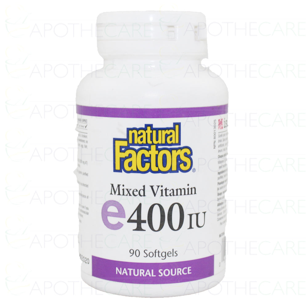 Natural Vitamin E Mixed Tocopherol Cap 90's