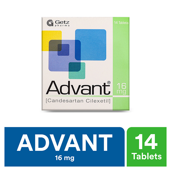 Advant Tab 16mg 14's