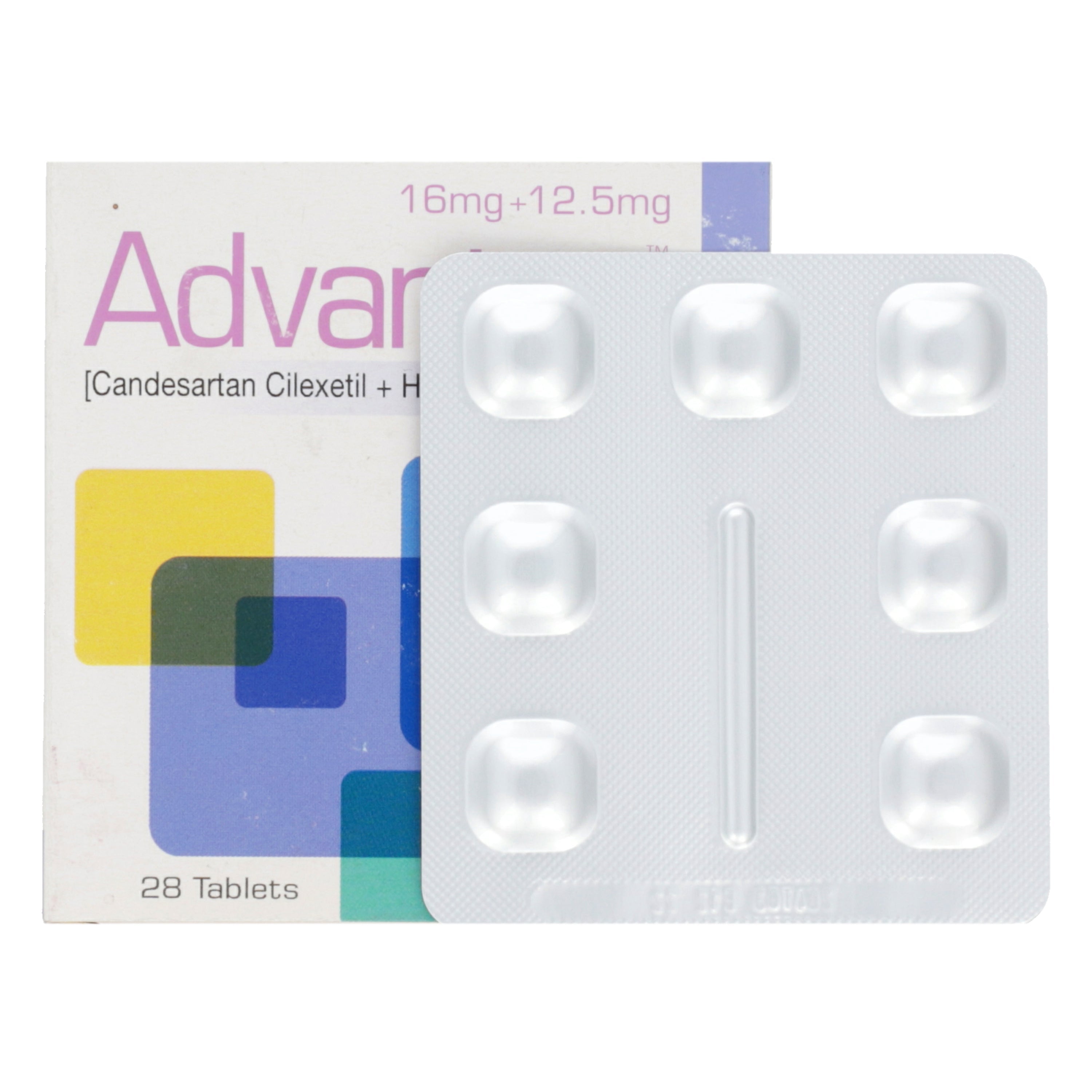 Advantec Tab 16mg/12.5mg 28's — image 4 of 6