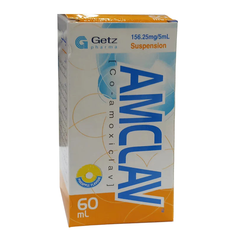 Amclav Susp 156.25mg/5ml 60ml — image 2 of 2