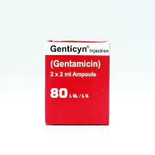 Genticyn Inj 80mg 2ml x 50's