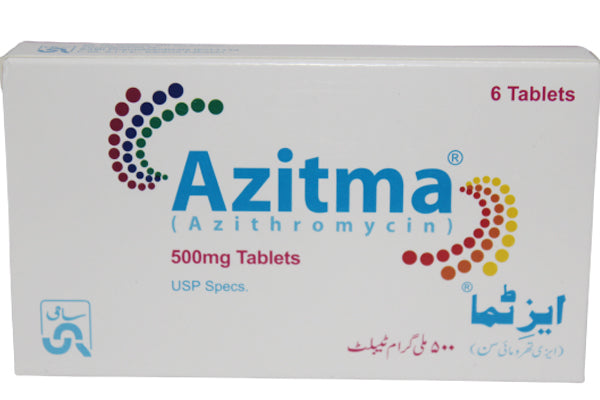 Azitma Tab 500mg 6-s