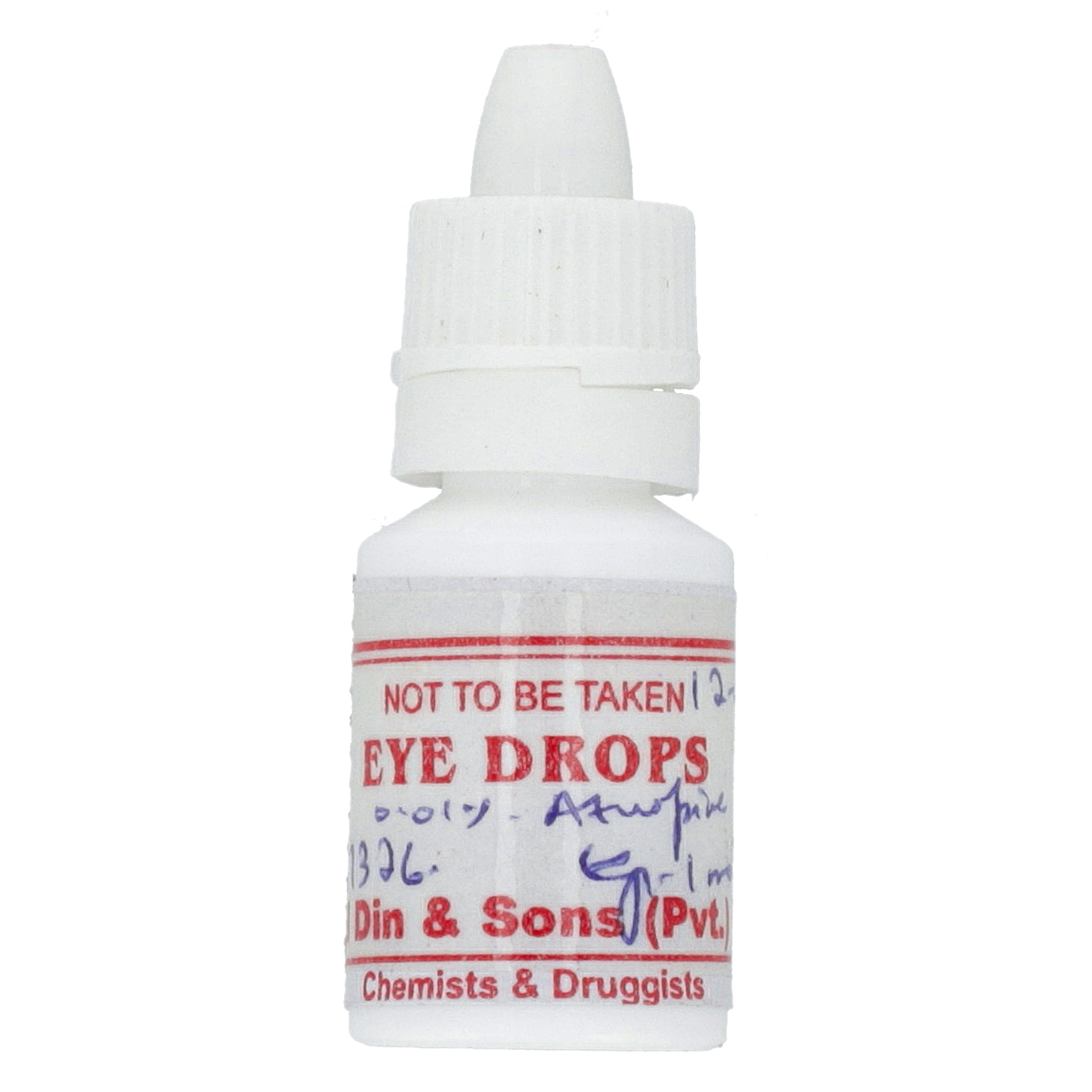 Dispensing # 11412469 Atropine Eye Drop 0.01% 10ml