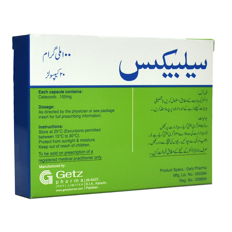 Celbexx 100mg cap 2x10's — image 3 of 3