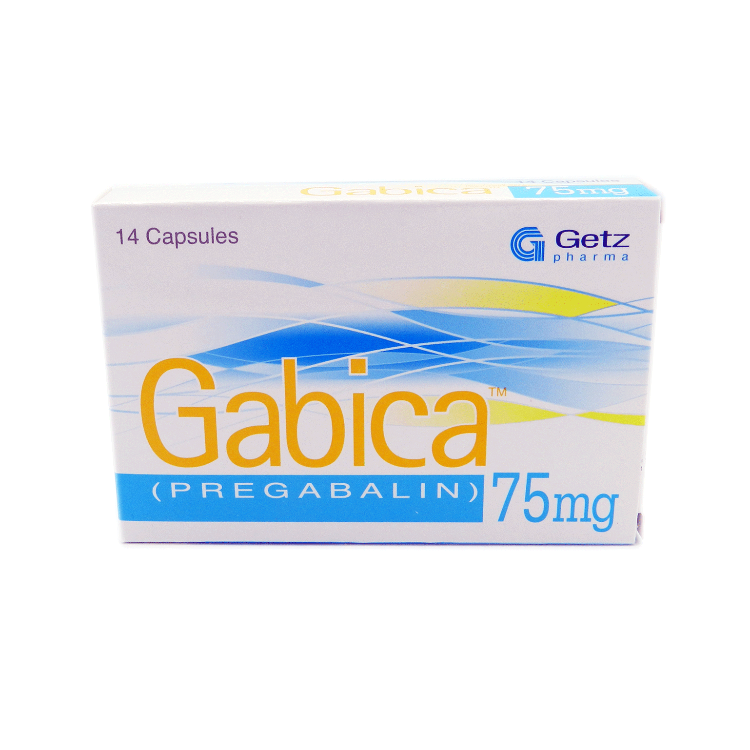 Gabica 75mg Cap 14's