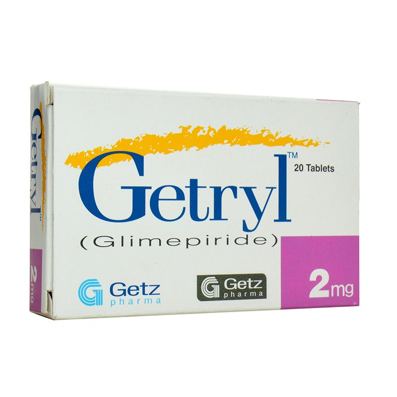 Getryl 2mg Tab 2x10's