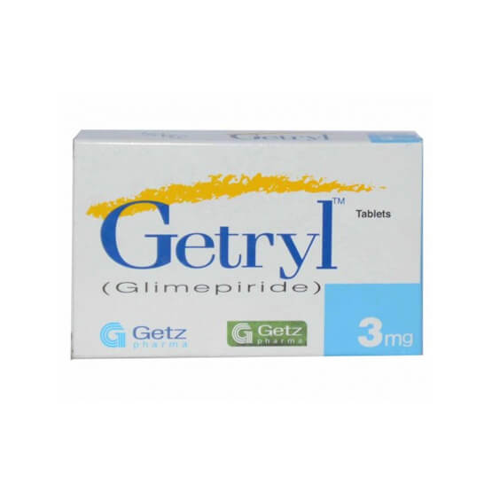 Getryl 3mg tagb 2x10's