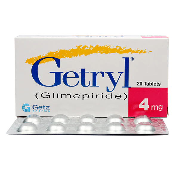 Getryl Tab 4mg 30S