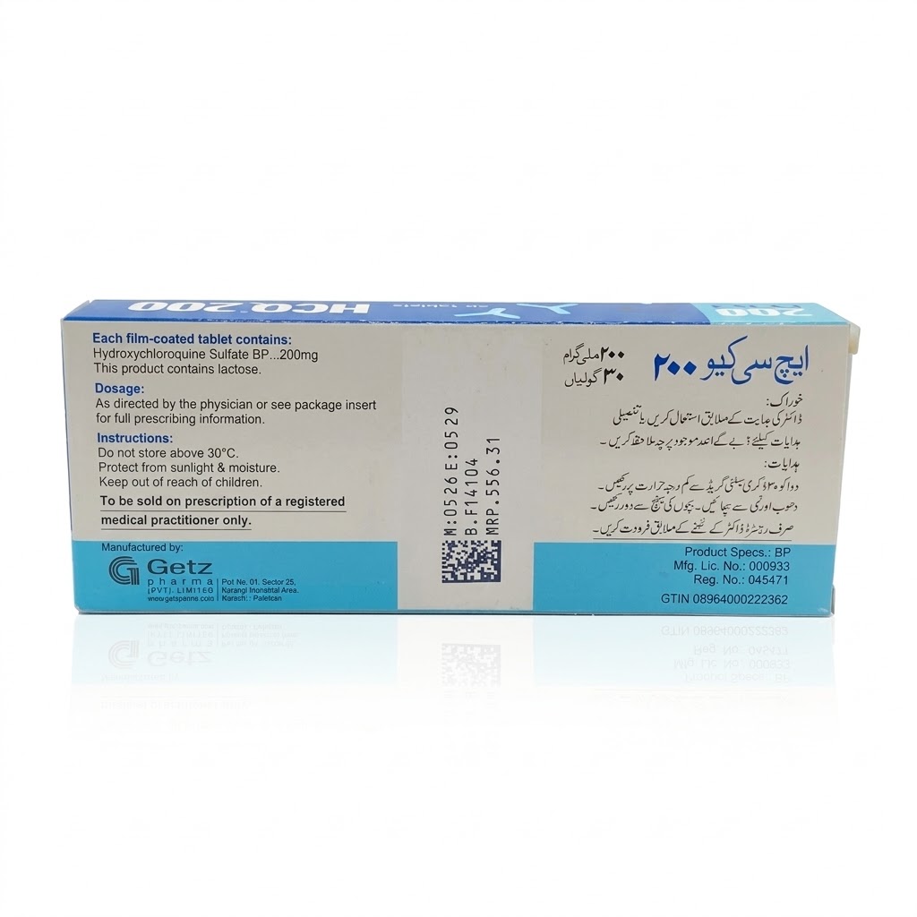 HCQ 200mg Tab 30's — image 3 of 3