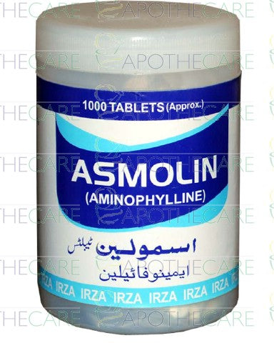 Asmolin Tab 100mg 1x1000's