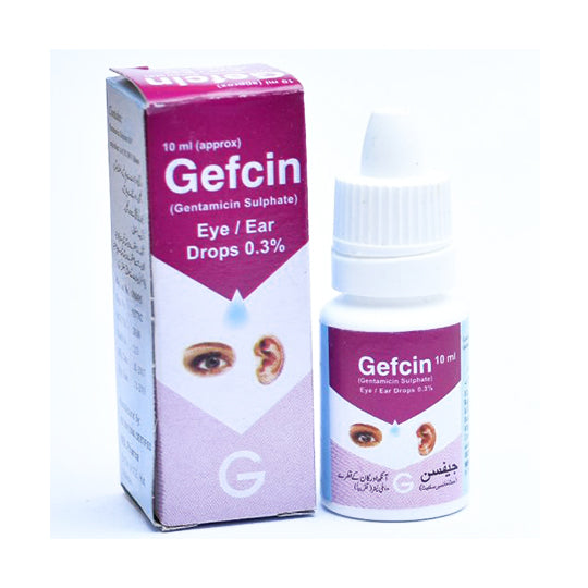 Gefcin Eye/Ear Drops 0.3% 10's