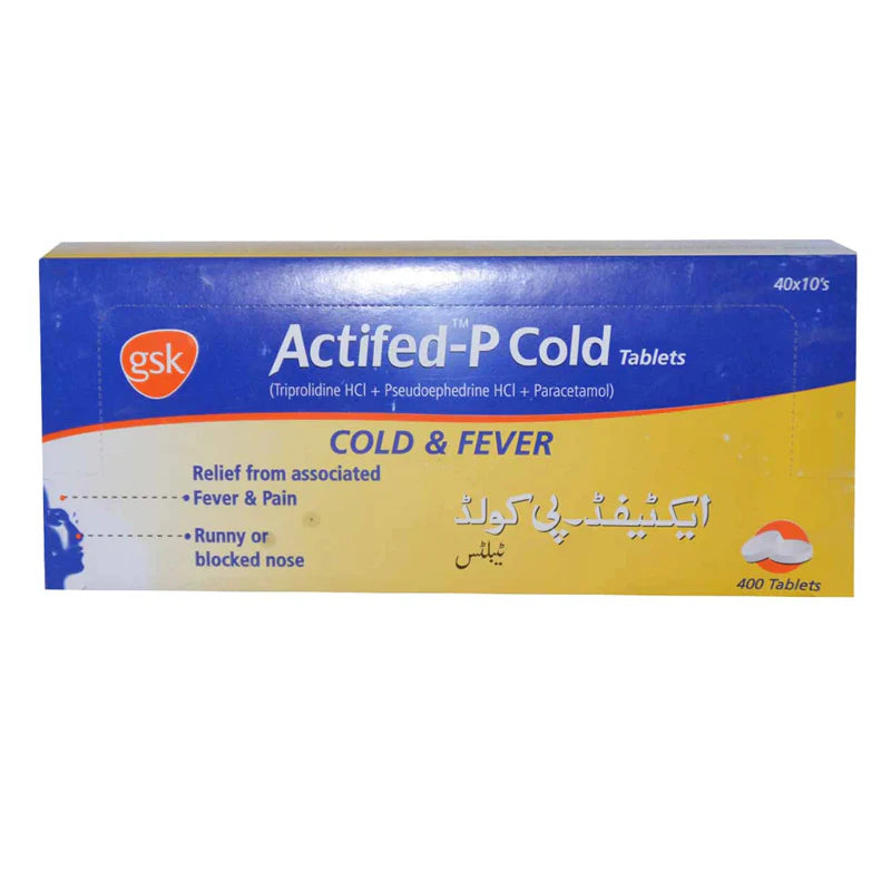 Actifed-P Cold Tab 10-s