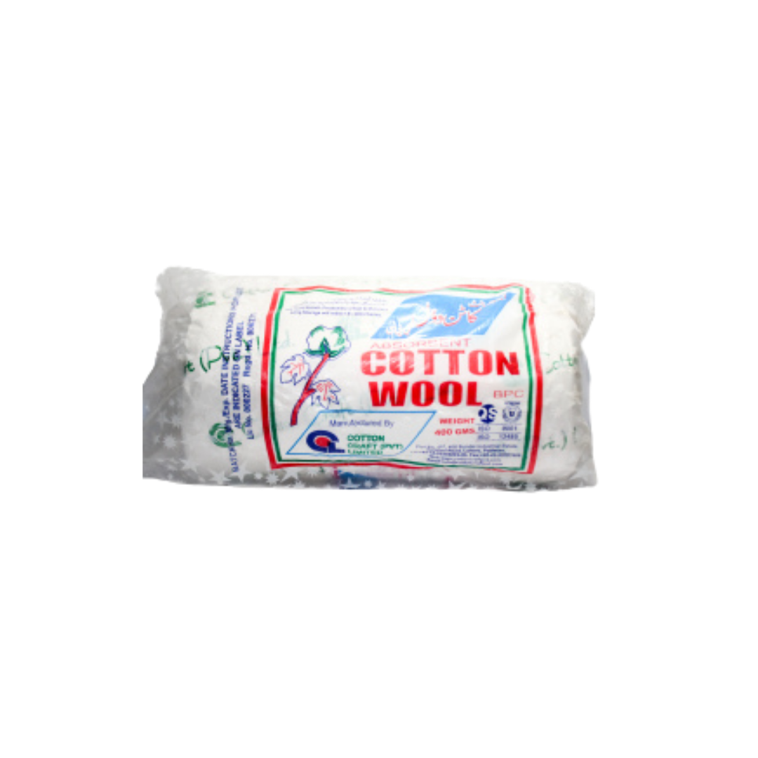 Leader Absorbent Cotton Wool 200g 1's