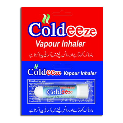 Coldeeze Vapour inhaler 1's