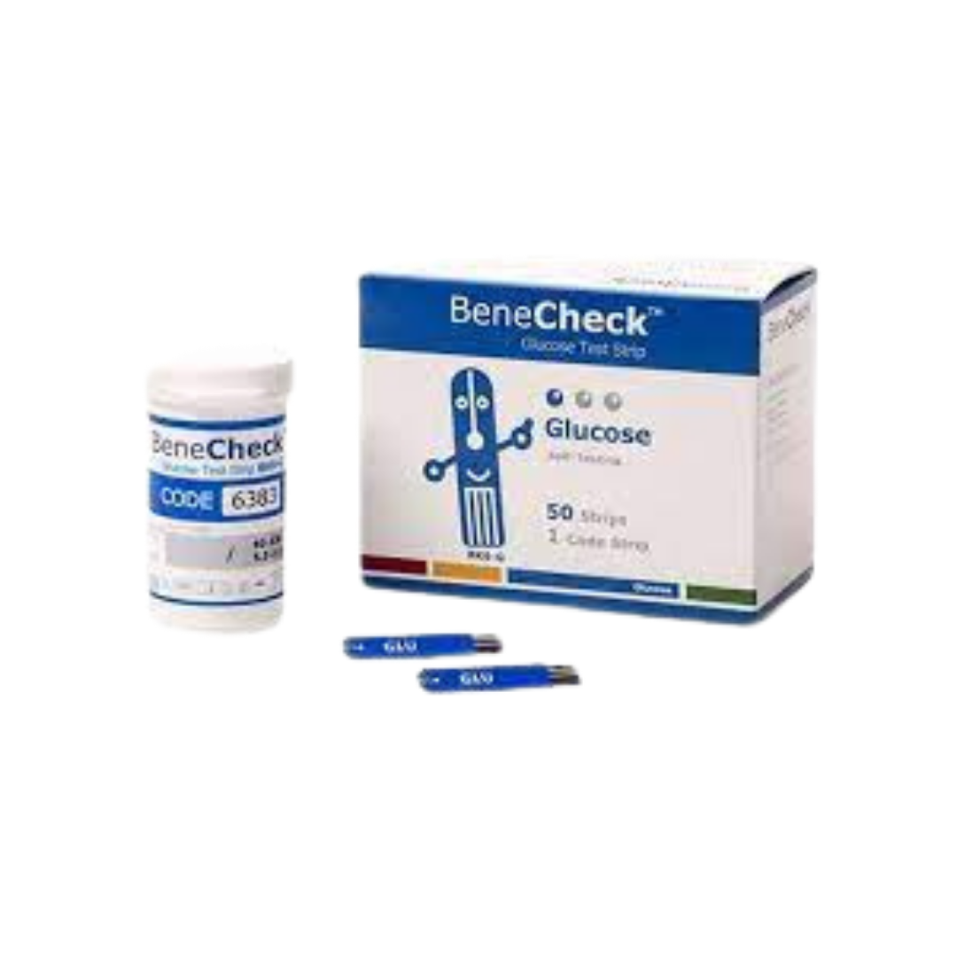 Benecheck Glucose Strips 50's