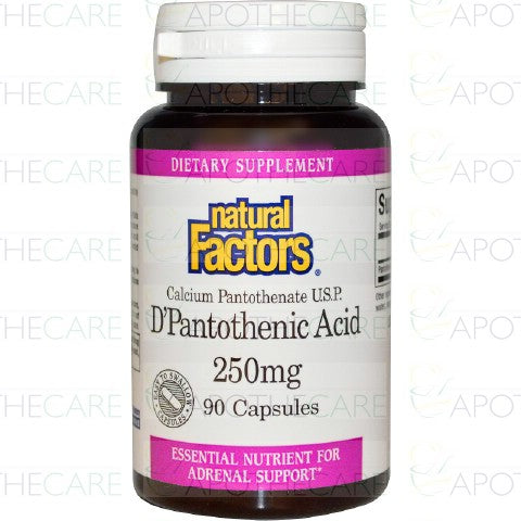 D-Pantothenic Cap 250mg 90-s